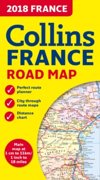 Image for 2018 Collins Map of France