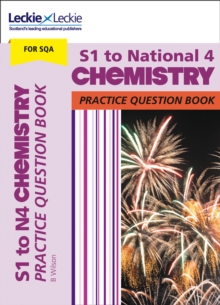 Image for S1 to National 4 chemistry practice question book
