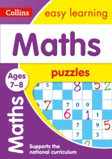 Image for Maths Puzzles Ages 7-8 : Ideal for Home Learning