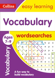 Image for Vocabulary Word Searches Ages 7-9