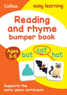 Image for Reading and Rhyme Bumper Book Ages 3-5