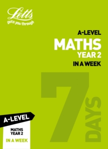 Image for A -level Maths Year 2 In a Week