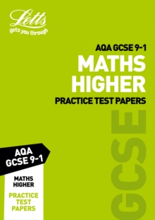 Image for Letts AQA GCSE maths higher practice test papers