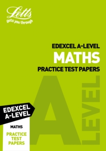 Image for Letts Edexcel A-level maths practice test papers