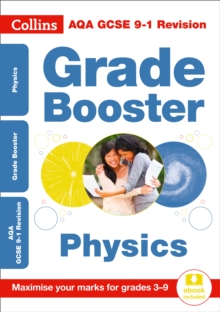 Image for AQA GCSE physics grade booster for grades 3-9