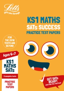 Image for KS1 maths SATs practice test papers  : 2018 tests