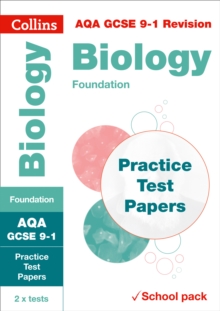 Image for AQA GCSE 9-1 Biology Foundation Practice Test Papers