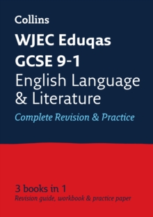 Image for WJEC Eduqas GCSE 9-1 English Language and Literature All-in-One Complete Revision and Practice