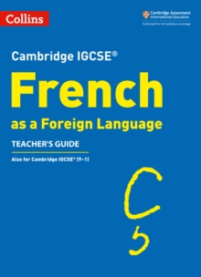 Image for French as a foreign language: Teacher's guide