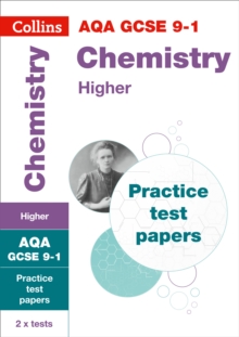 Image for AQA GCSE 9-1 Chemistry Higher Practice Test Papers : Online Download