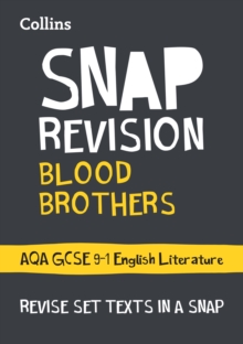 Image for Blood brothers  : AQA GCSE 9-1 English literature text guide