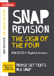 Image for The sign of the four  : AQA GCSE 9-1 English literature text guide