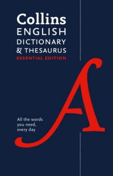 Image for Collins English dictionary & thesaurus