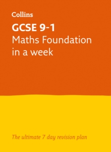 Image for Gcse 9-1 maths foundation in a week