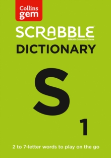 Image for SCRABBLE (TM) Dictionary Gem Edition