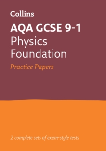 Image for AQA GCSE 9-1 physics foundation practice test papers