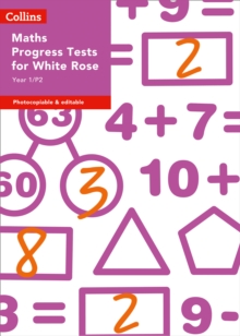 Image for Year 1/P2 maths progress tests for White Rose