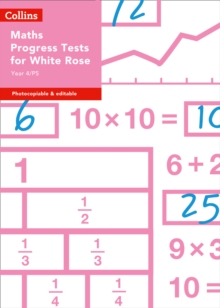 Image for Year 4/P5 maths progress tests for White Rose