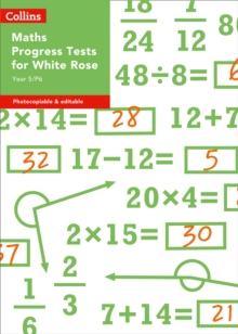 Image for Year 5/P6 maths progress tests for white rose