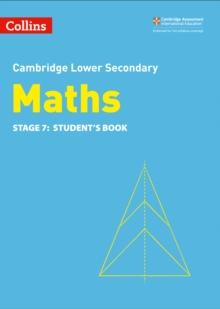 Image for Lower secondary mathsStage 7,: Student's book