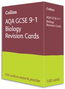 Image for AQA GCSE 9-1 Biology Revision Cards : Ideal for the 2024 and 2025 Exams