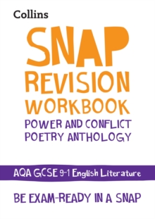 Image for Power & conflict poetry anthology  : new GCSE grade 9-1 English Literature AQA: Workbook