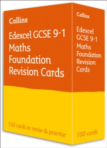 Image for Edexcel GCSE 9-1 Maths Foundation Revision Cards : Ideal for the 2024 and 2025 Exams