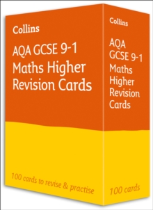 Image for AQA GCSE 9-1 Maths Higher Revision Cards : Ideal for the 2024 and 2025 Exams