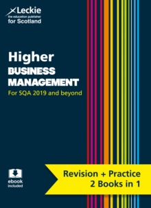 Image for Higher business management  : revise Curriculum for Excellence SQA exams