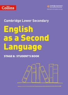 Image for Lower secondary English as a second languageStage 8,: Student's book