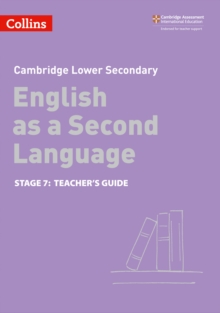 Image for Lower secondary English as a second languageStage 7,: Teacher's guide