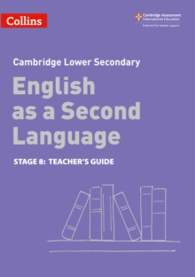 Image for Lower secondary English as a second languageStage 8,: Teacher's guide