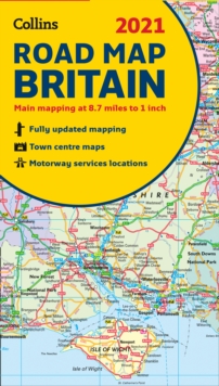 Image for GB Map of Britain 2021 : Folded Road Map