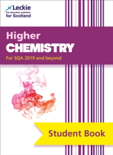Image for Higher chemistry  : for SQA 2019 and beyond: Student book