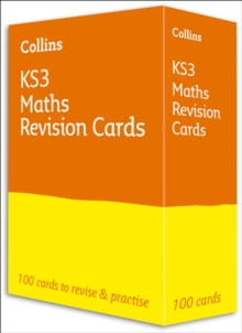 Image for KS3 Maths Revision Question Cards : Ideal for Years 7, 8 and 9