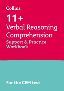 Image for 11+ Verbal Reasoning Comprehension Support and Practice Workbook