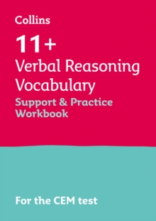 Image for 11+ Verbal Reasoning Vocabulary Support and Practice Workbook