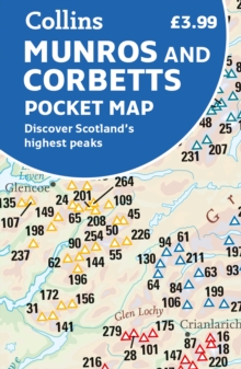 Image for Munros and Corbetts Pocket Map : Discover Scotland’s Highest Peaks