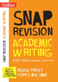 Image for GCSE 9-1 academic writing revision guide  : ideal for home learning, 2022 and 2023 exams