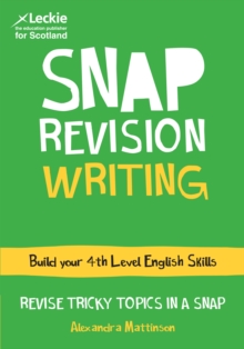 Image for 4th Level Writing : Revision Guide for 4th Level English