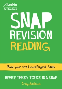 Image for 4th level reading  : revision guide for 4th level English