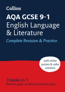 Image for AQA GCSE 9-1 English language and literature  : complete revision & practice