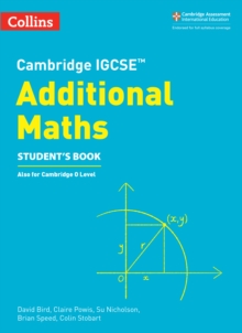 Image for Cambridge IGCSE™ Additional Maths Student’s Book