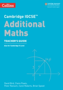 Image for Cambridge IGCSE additional maths: Teacher's guide