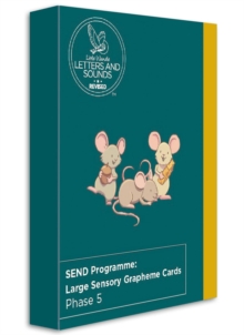 Image for SEND Programme: Large Sensory Grapheme Cards : Phase 5