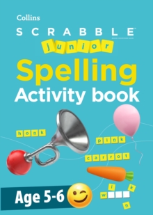 Image for SCRABBLE™ Junior Spelling Activity book Age 5-6