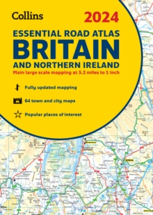 Image for 2024 Collins Essential Road Atlas Britain and Northern Ireland
