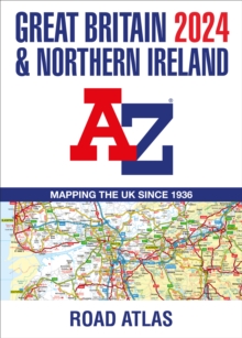 Great Britain & Northern Ireland A-Z Road Atlas 2024 (A3 Paperback)