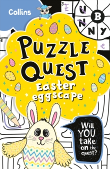 Image for Easter eggscape  : solve more than 100 puzzles in this adventure story for kids aged 7+