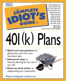 Image for Complete Idiot's Guide to 401(K) Plans